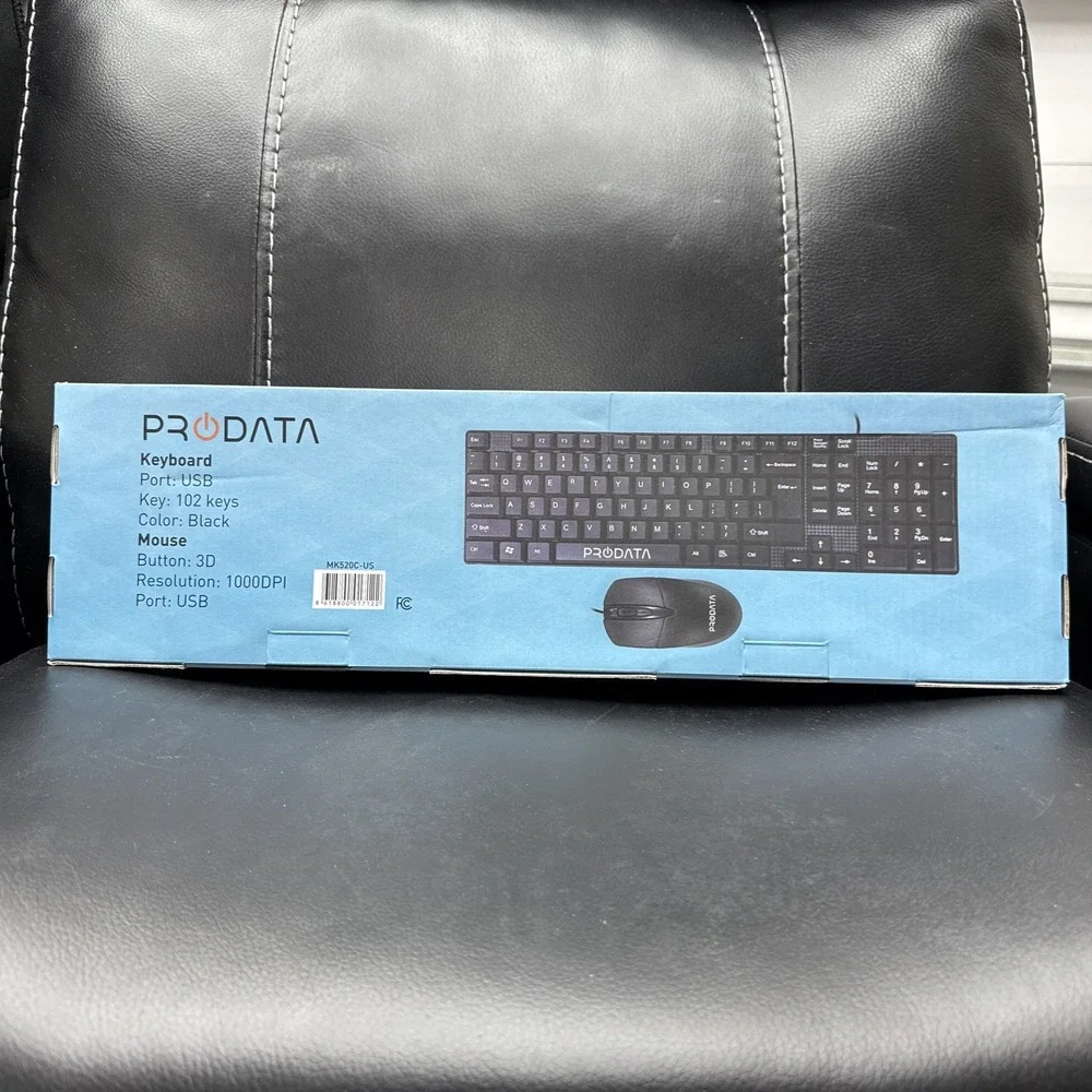 ProData USB Wired Keyboard and Mouse Combo MK520C-US